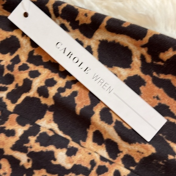 Leopard Print Women's Skirt - Picture 6 of 6